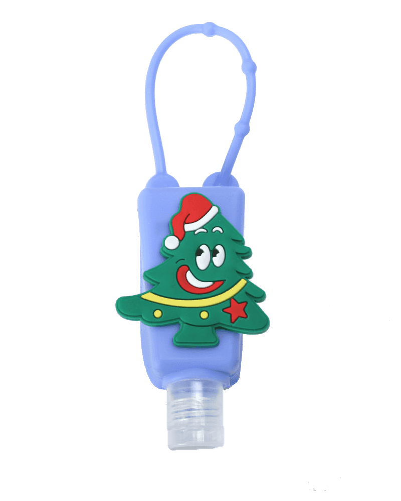 >Christmas Series Silicone Hand Sanitizer Flessenhouder