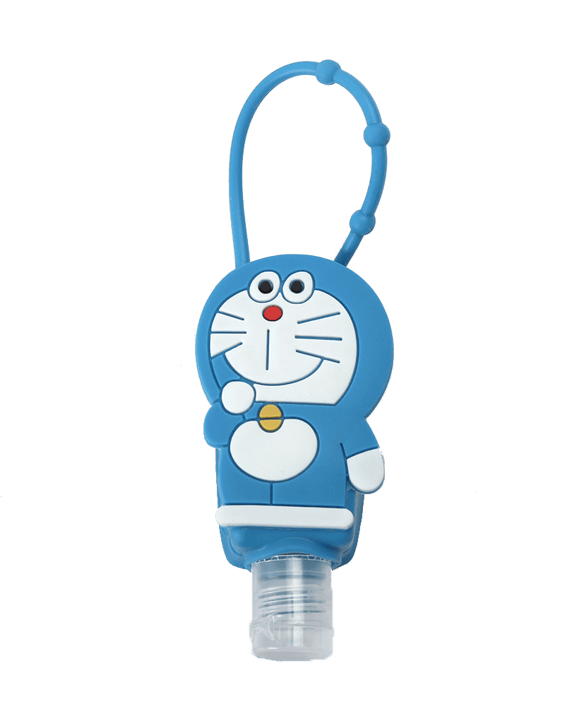 >Doraemon siliconen handdesinfecterend houder